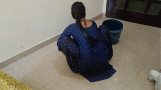 Cute Indian Desi village maid was first time hard painfull fucking by owner