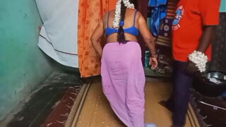 Village Desi Hot Aunty Fucked A Village Horny Guy In Home